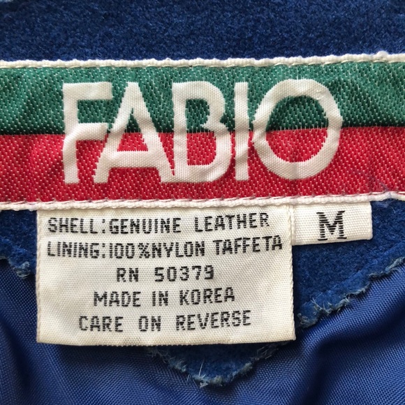 Vintage Fabio Leather Jacket - Picture 5 of 6